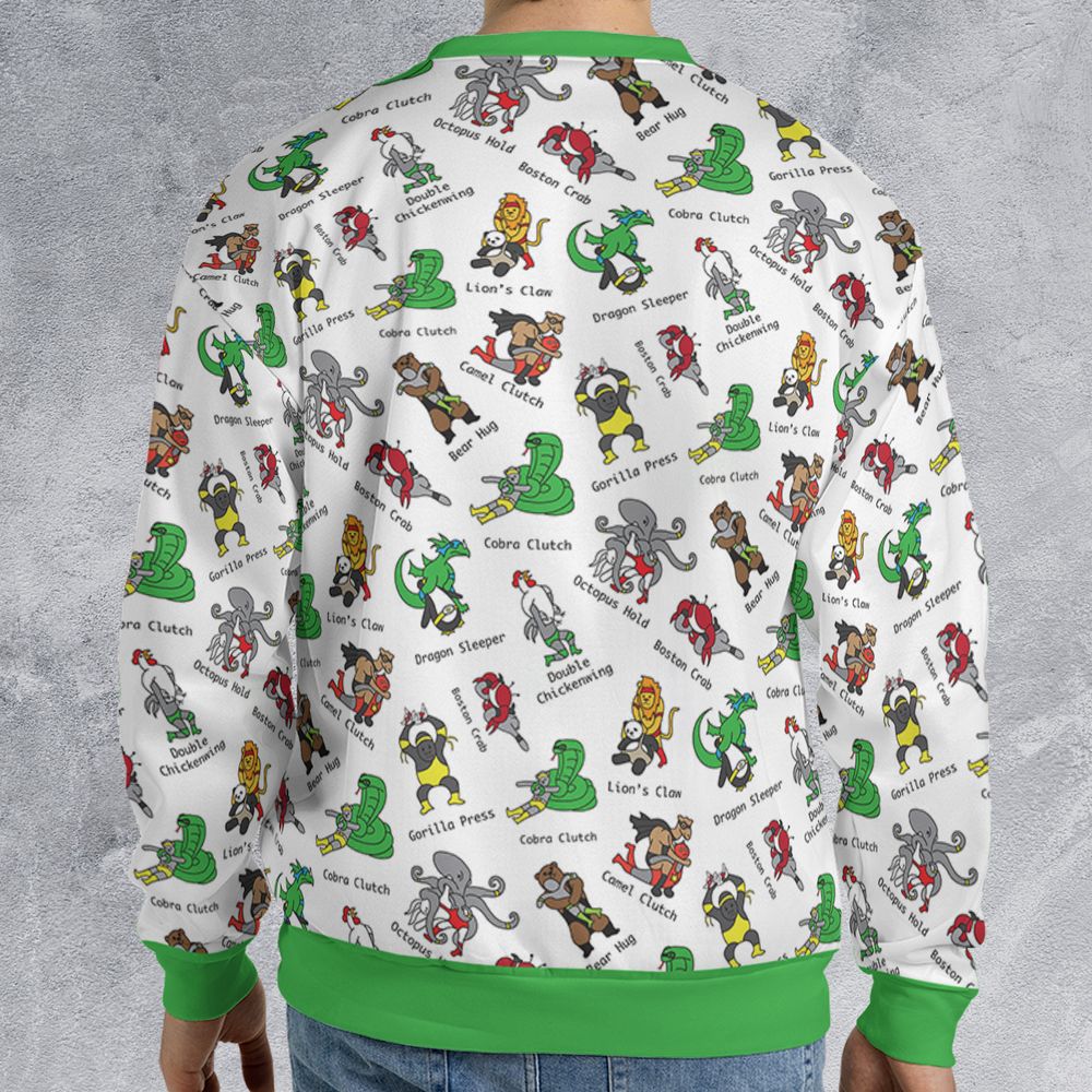 All-over Print Sweatshirt - VUK5HV67 -  - 2