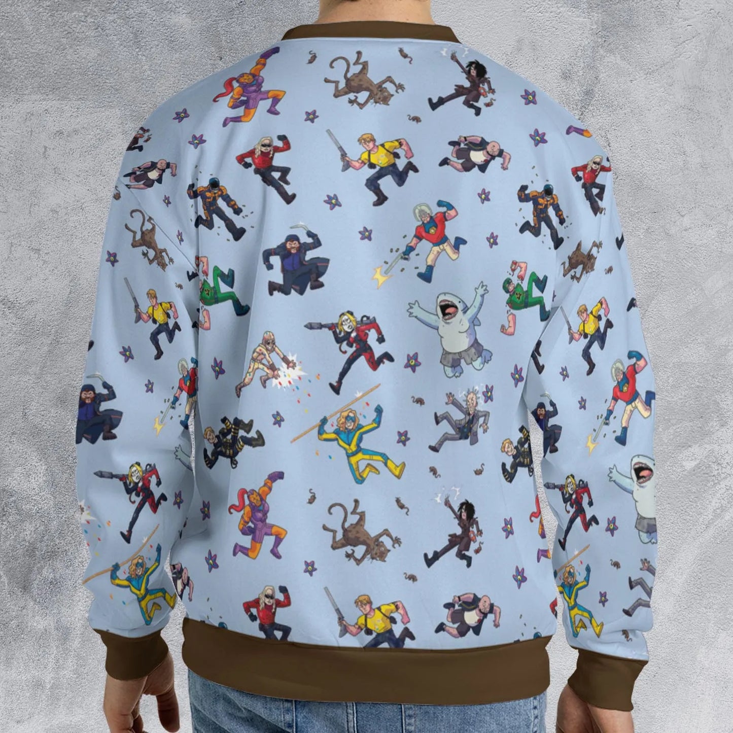 All-over Print Sweatshirt - J1YW75ED