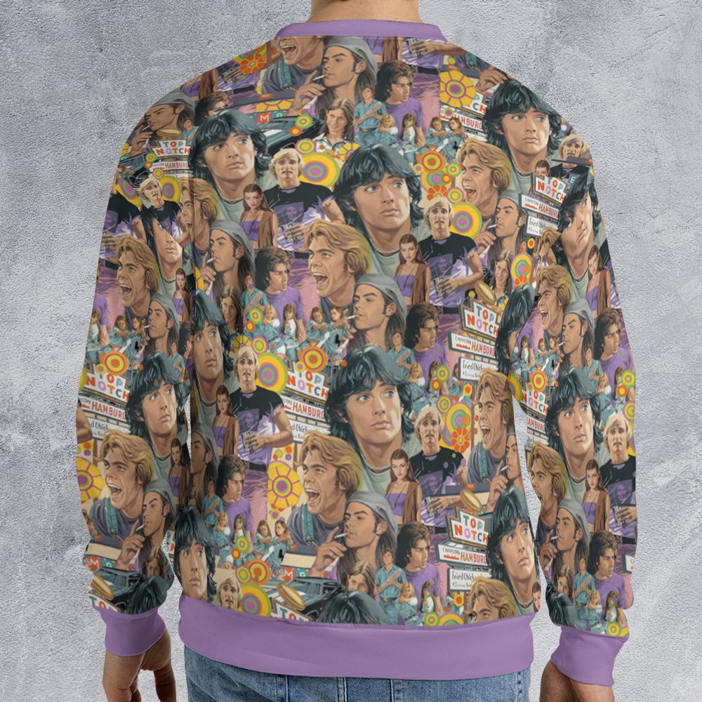 All-over Print Sweatshirt - EHZRPB3E -  - 2