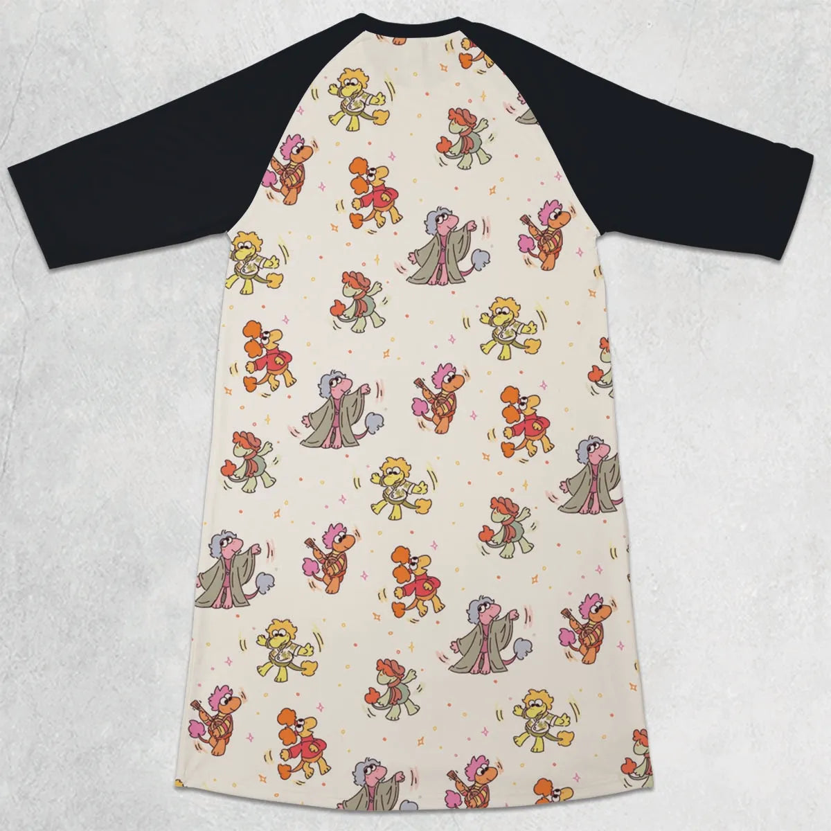 3/4 Sleeve Raglan Dress - SQ5W3AKU