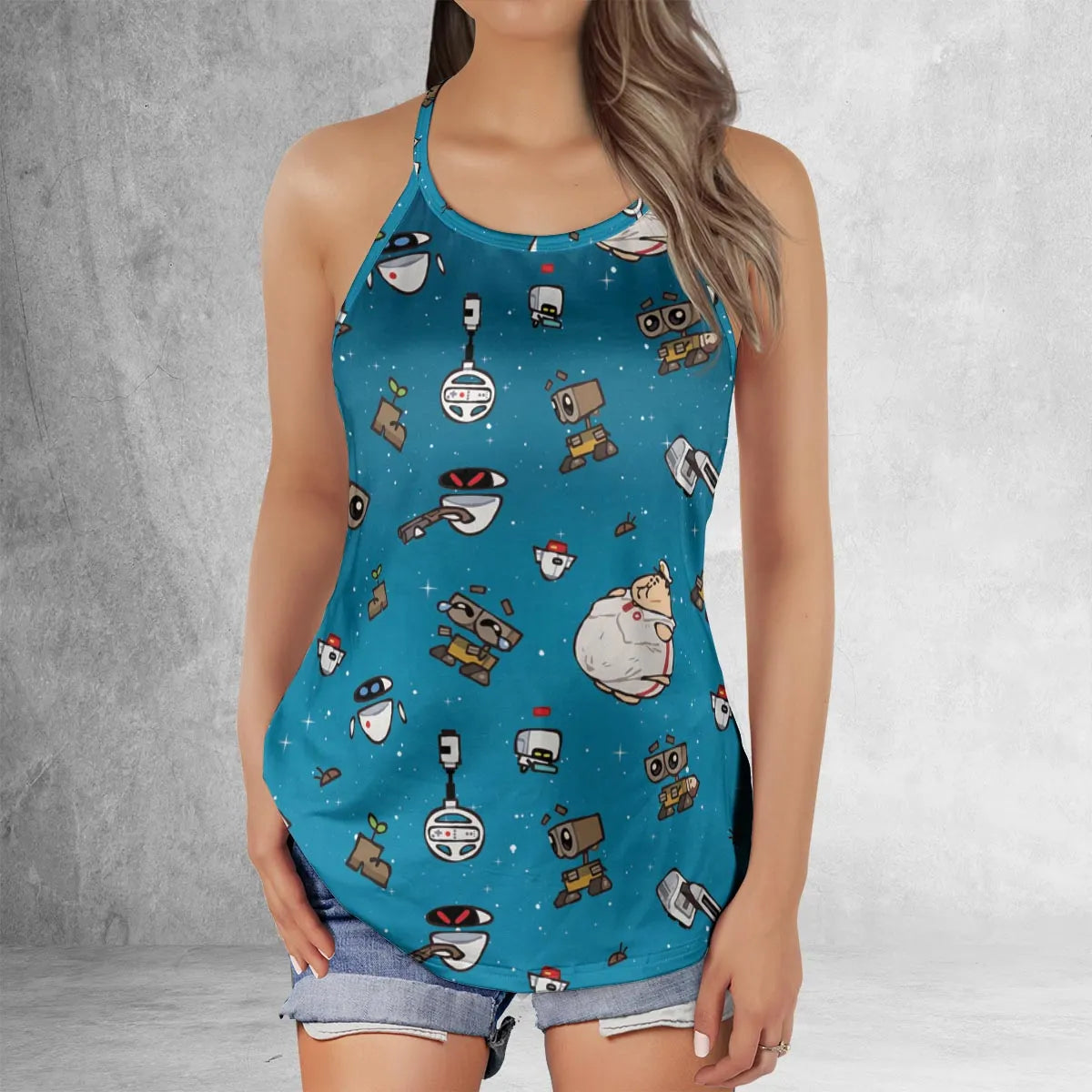 Criss Cross Tank Top - P7QV2BH5