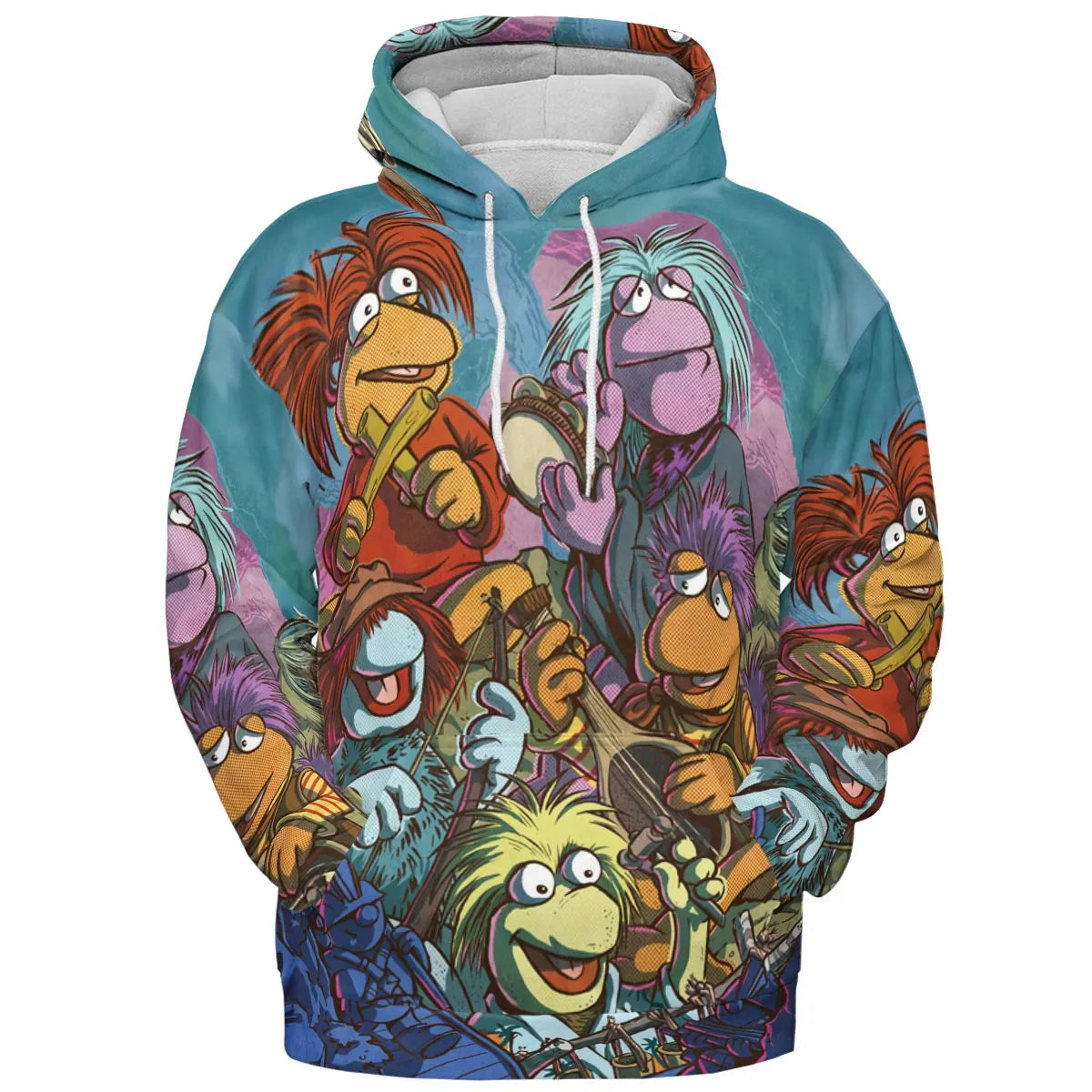 All-over Print Hoodie - LD8M87UT