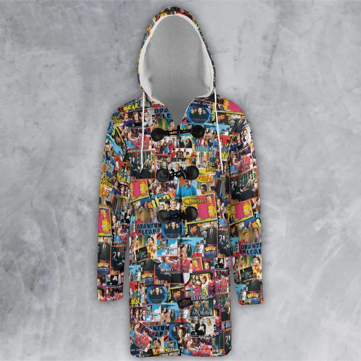 Hooded Cloak Coat - L46PETDB