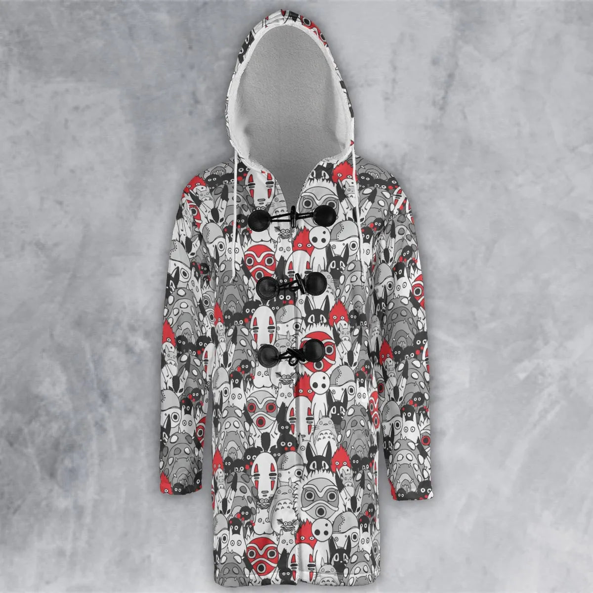 Hooded Cloak Coat - PMDU17EQ
