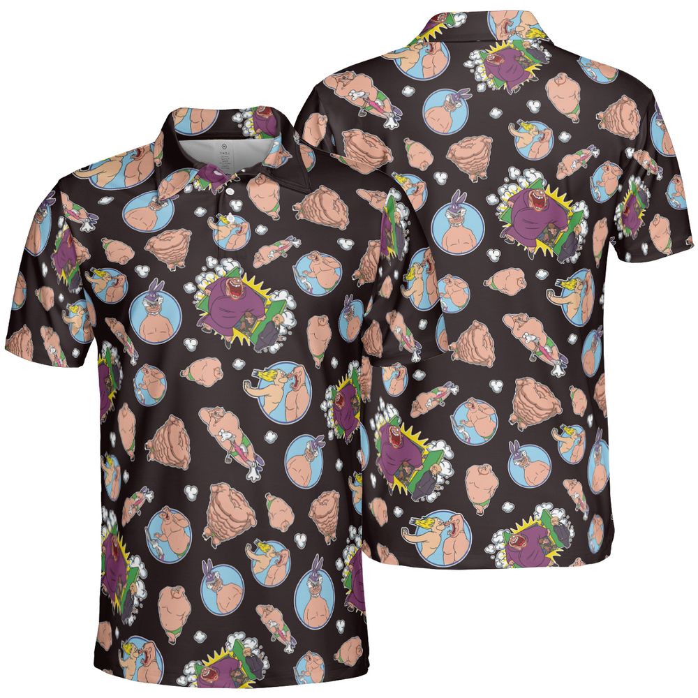 AOP Men/Women Polo Shirt - 4PUTVKNN -  - 2