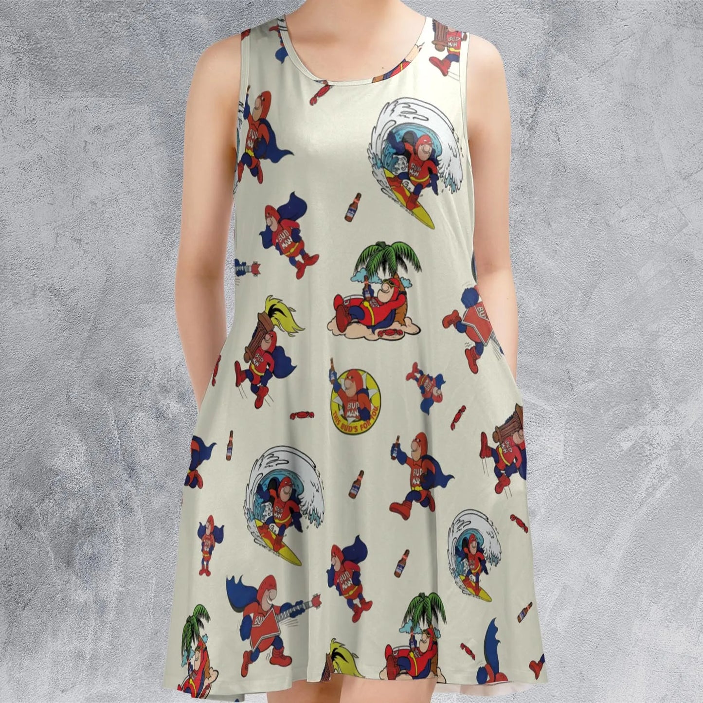 Sleeveless Dress - RQFVG1J7