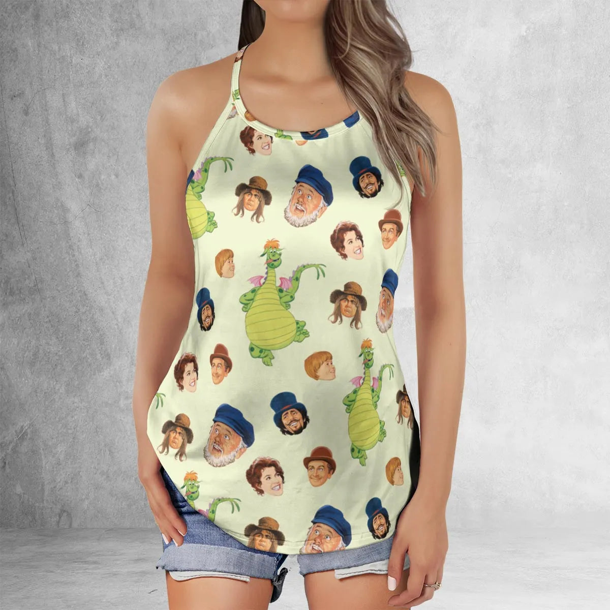 Criss Cross Tank Top - FXQ81PZ2