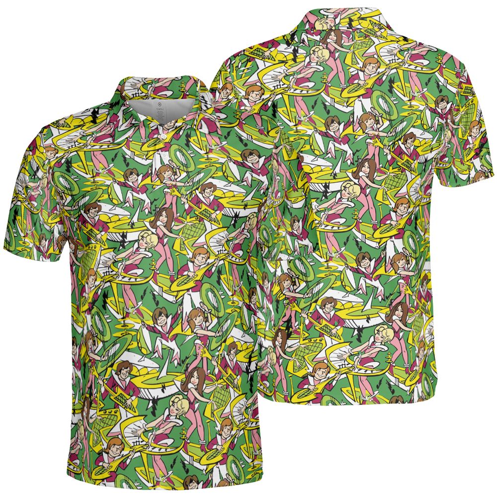 AOP Men/Women Polo Shirt - QPNUEA5R -  - 2