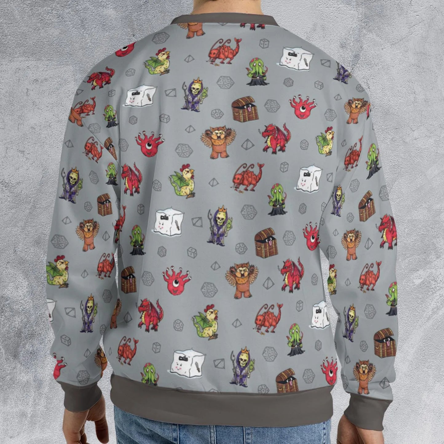 All-over Print Sweatshirt - KJH7EJHX