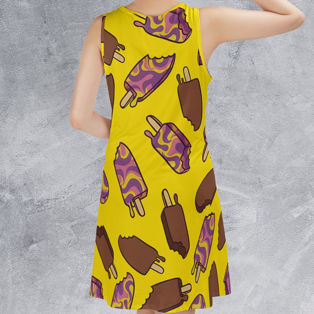 Sleeveless Dress - R7QPT8UC -  - 2