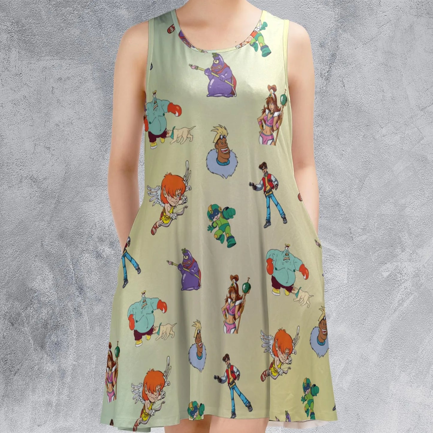 Sleeveless Dress - 4LEWZW7X