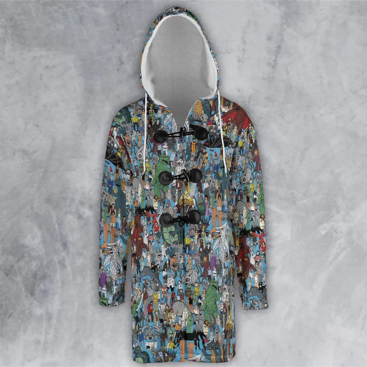Hooded Cloak Coat - 73BZ4FG1