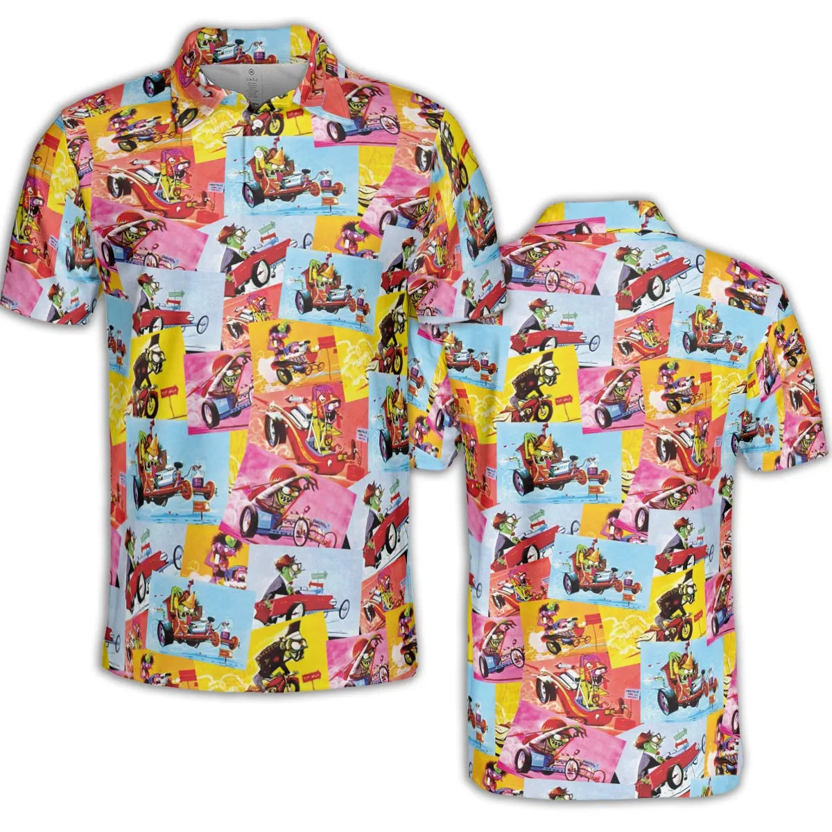 AOP Men/Women Polo Shirt - UPSA77F5