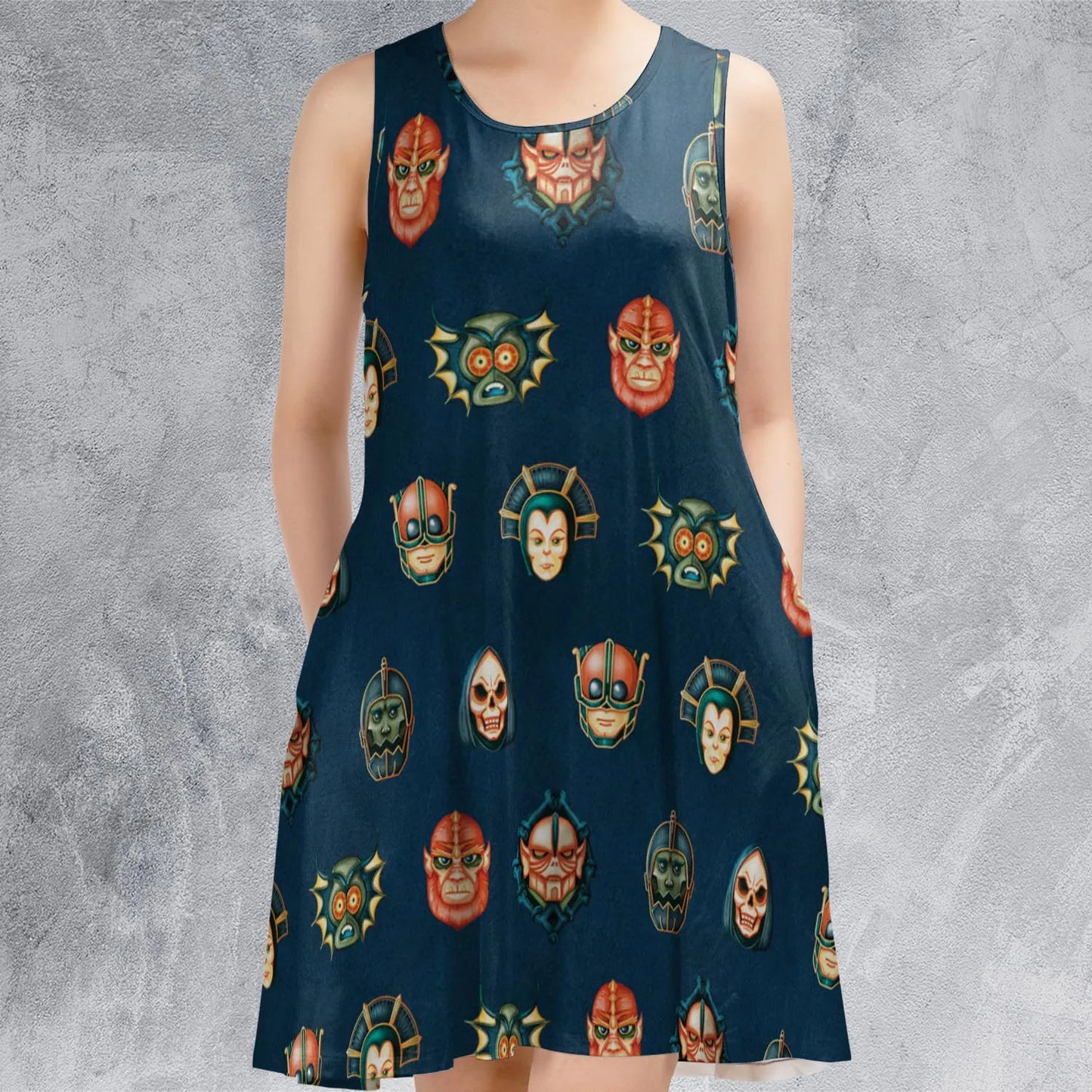 Sleeveless Dress - QZ9DSRLG