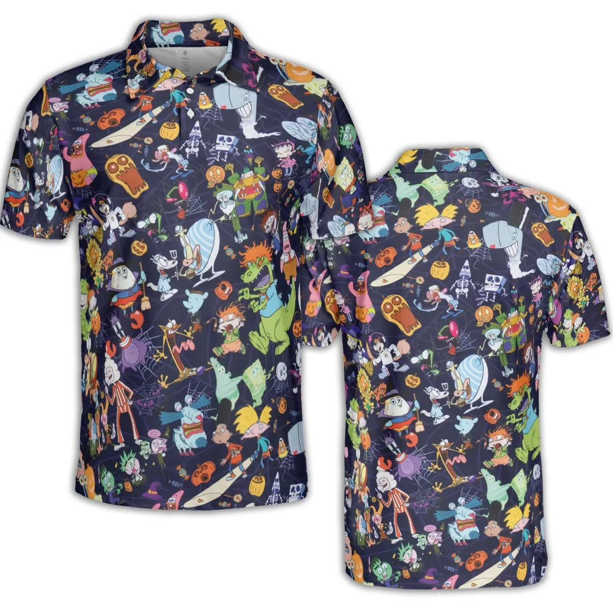 AOP Men/Women Polo Shirt - ZHRMFMCN