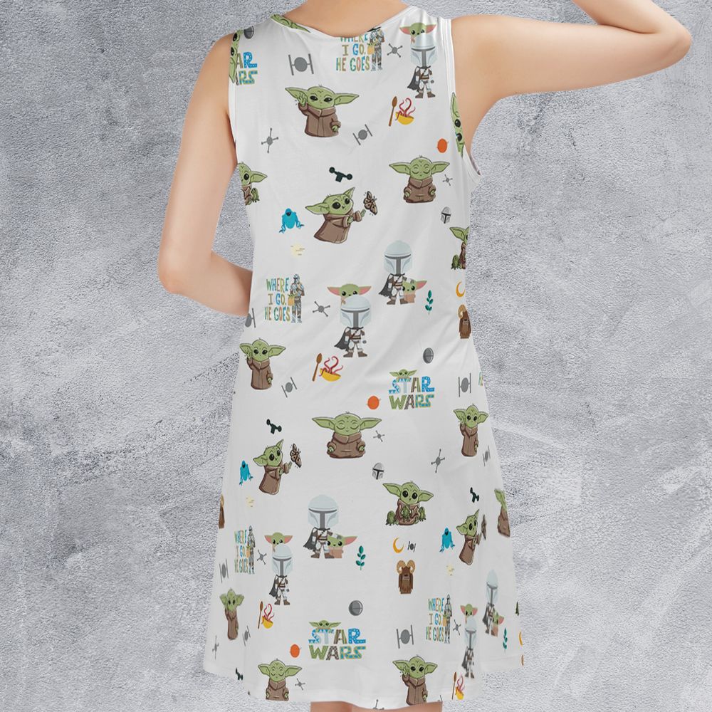 Sleeveless Dress - 8PVP7P7S -  - 2