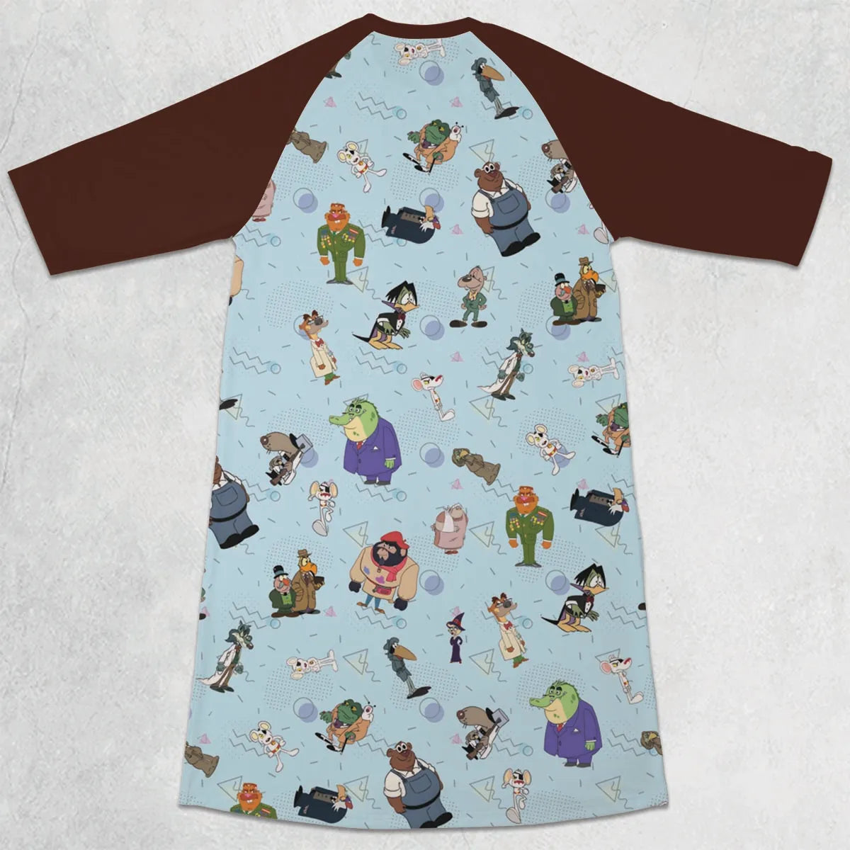 3/4 Sleeve Raglan Dress - 71PKVNDE