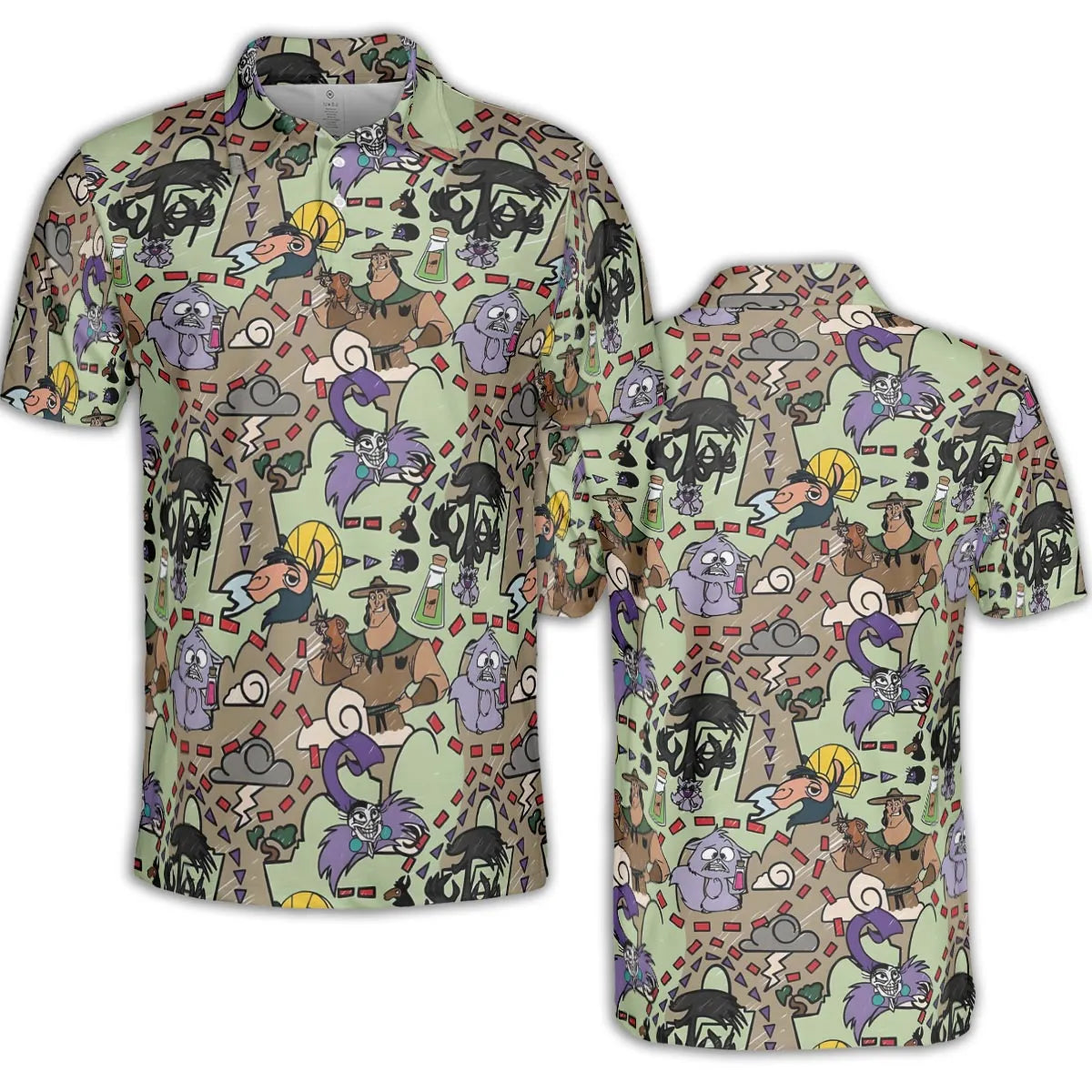 AOP Men/Women Polo Shirt - Y8GDPG32