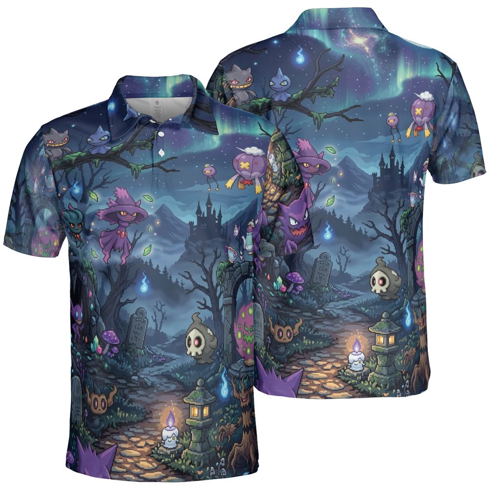 AOP Men/Women Polo Shirt - KMLAXF56 -  - 2