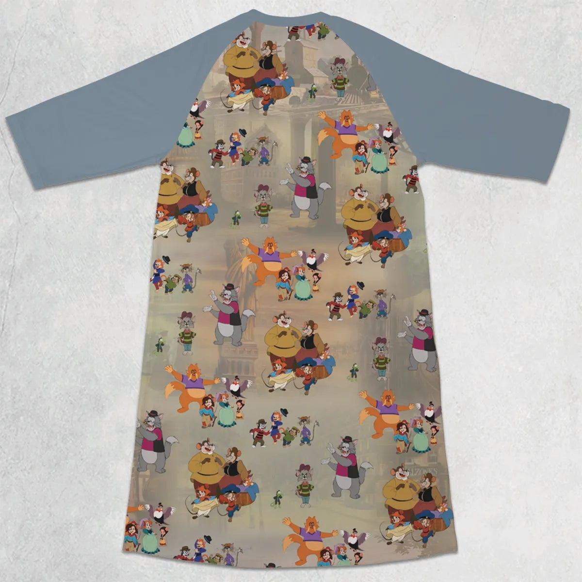 3/4 Sleeve Raglan Dress - 612M5CSD