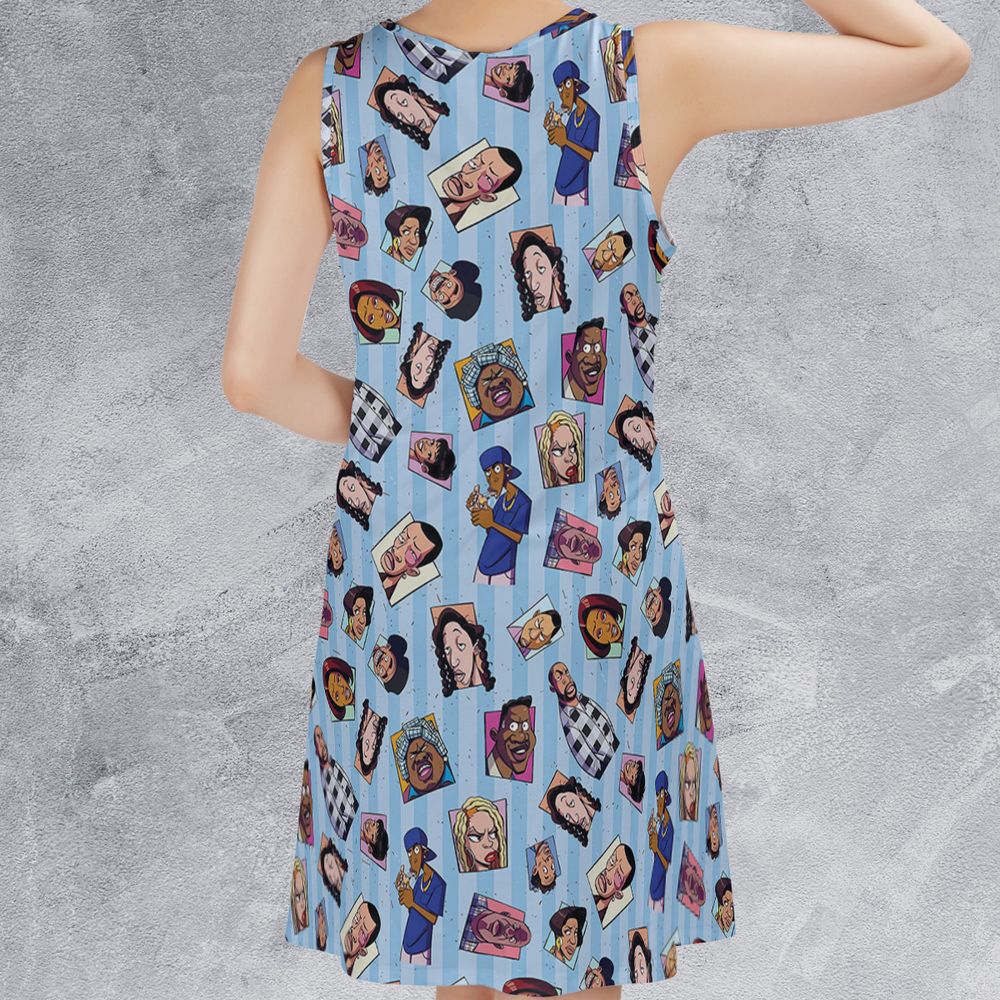 Sleeveless Dress - X84EH38U -  - 2