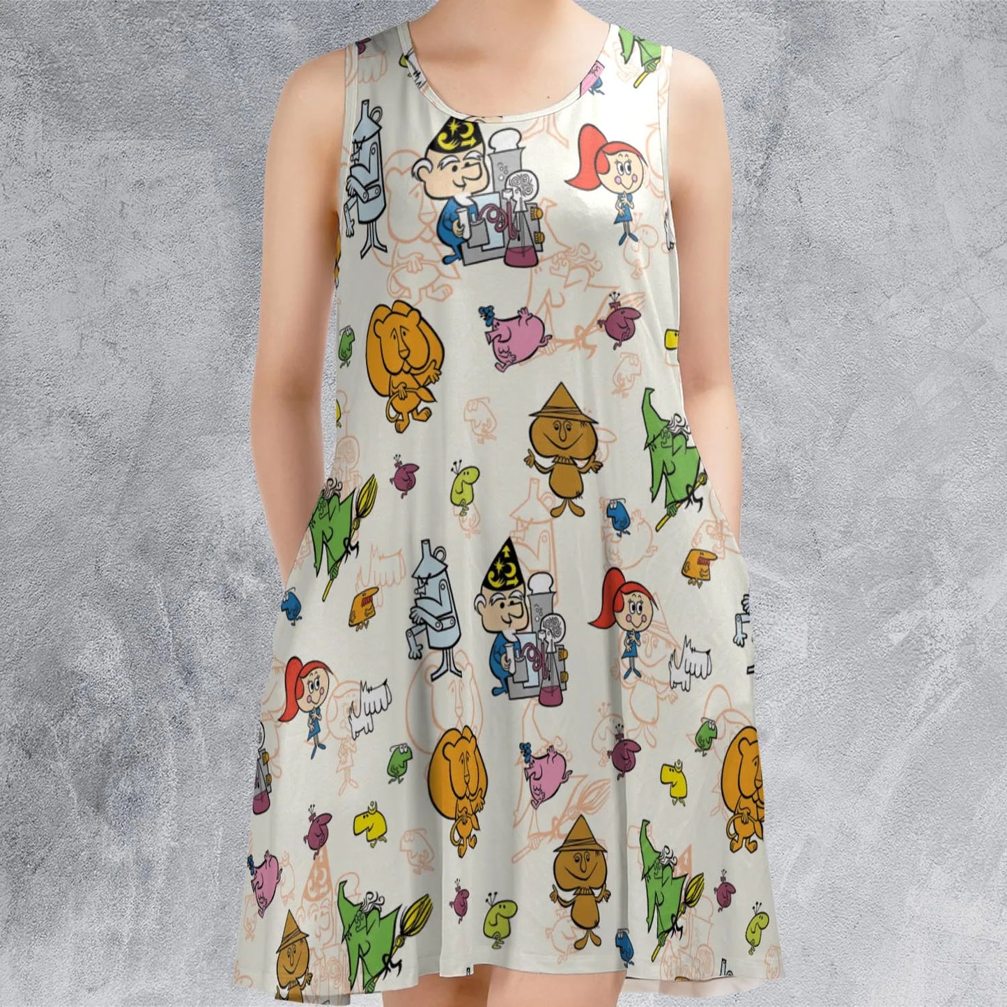 Sleeveless Dress - 7WMZJ1AL