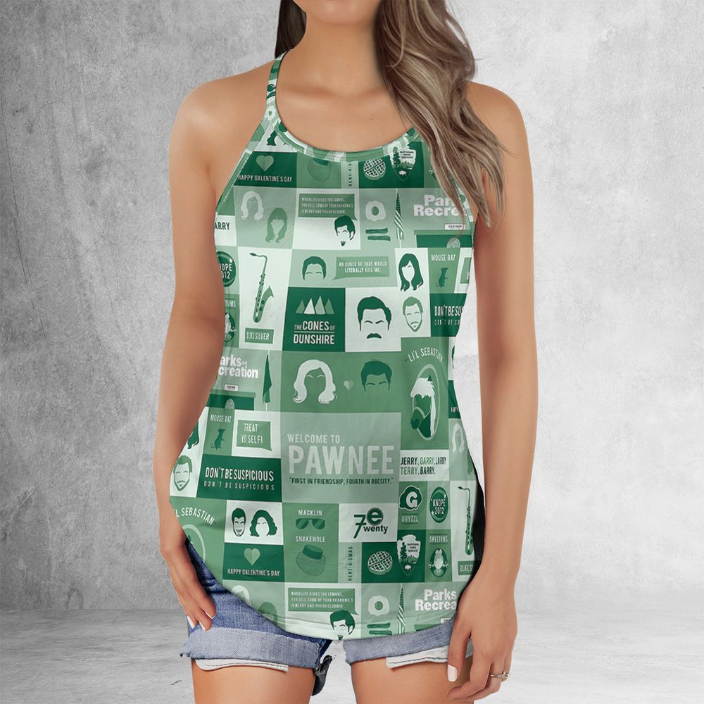 Criss Cross Tank Top - 7PAKR89Q -  - 2