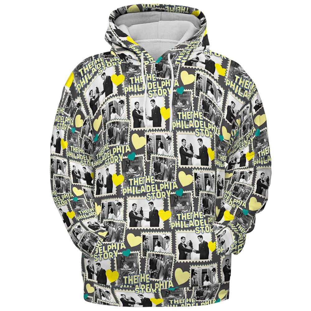 All-over Print Hoodie - V35HPN48 -  - 2