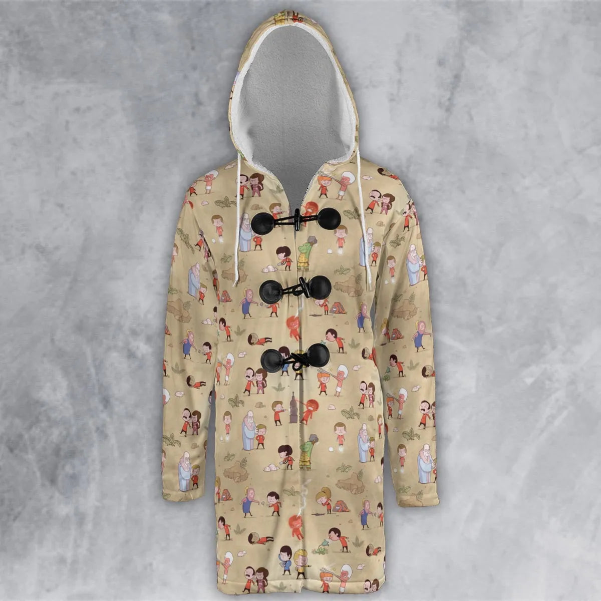 Hooded Cloak Coat - WZQZ3XMC