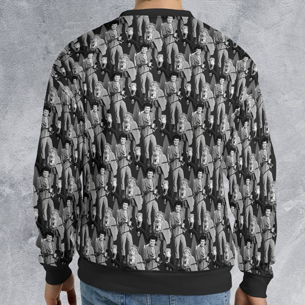 All-over Print Sweatshirt - PMQQ87GM -  - 2