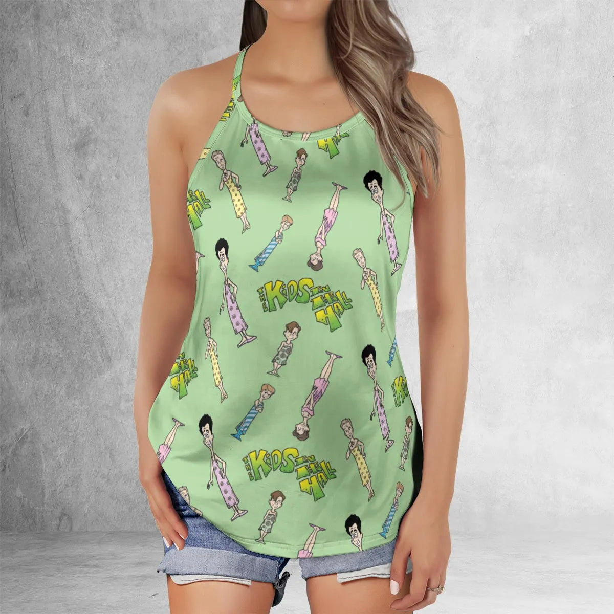 Criss Cross Tank Top - LFK26MHV