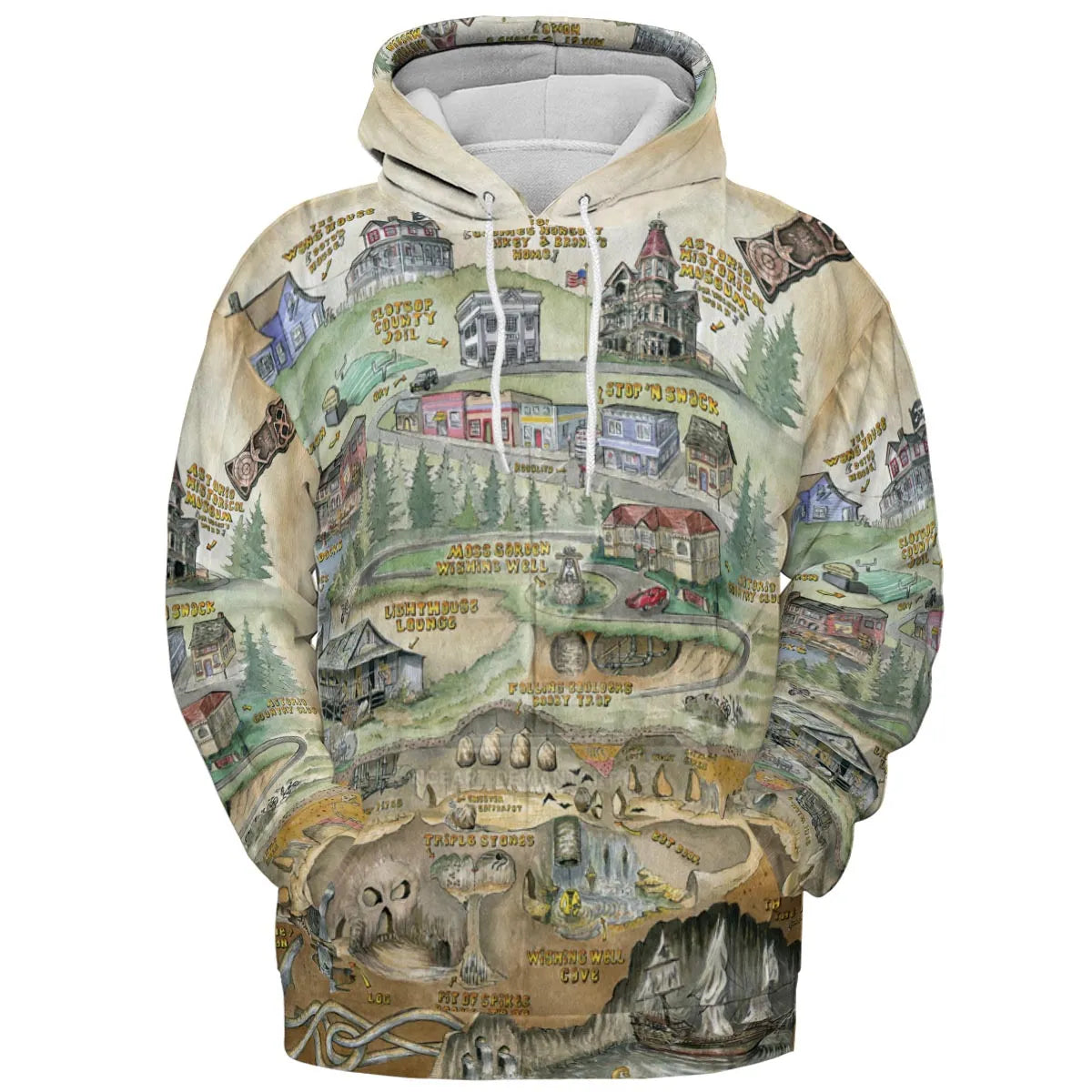 All-over Print Hoodie - SMYFCD35