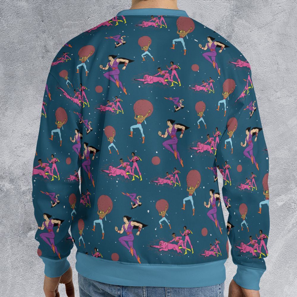 All-over Print Sweatshirt - QDPAX6YZ -  - 2