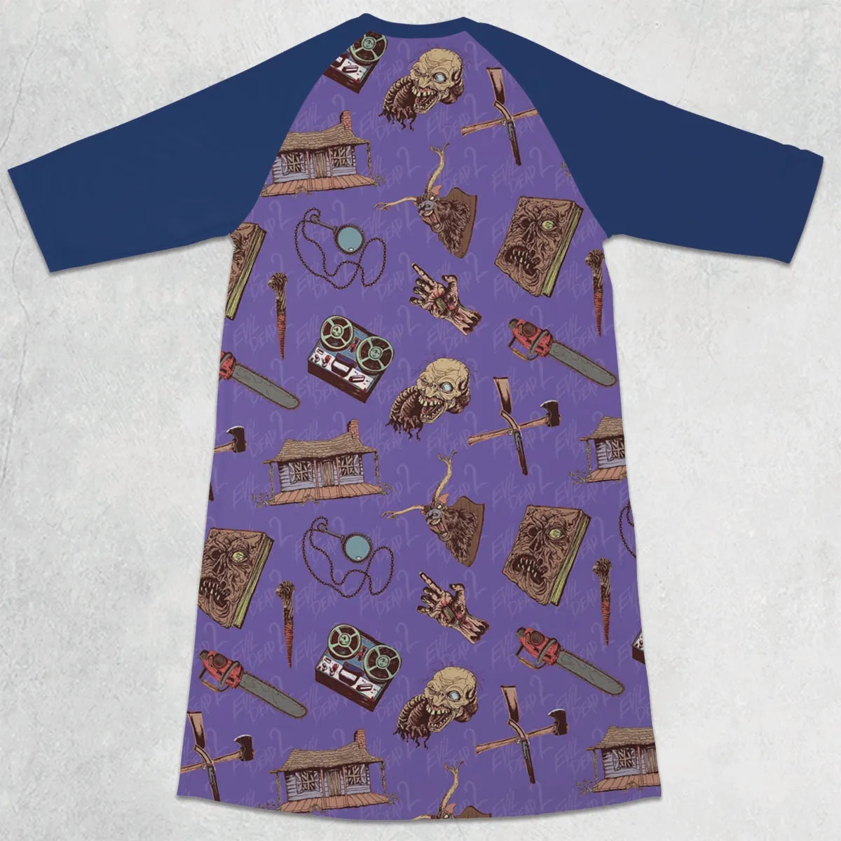 3/4 Sleeve Raglan Dress - 1MFL18N4