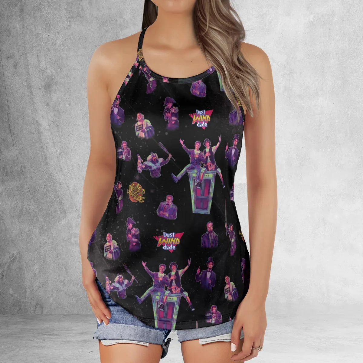 Criss Cross Tank Top - NJ1W4JZC
