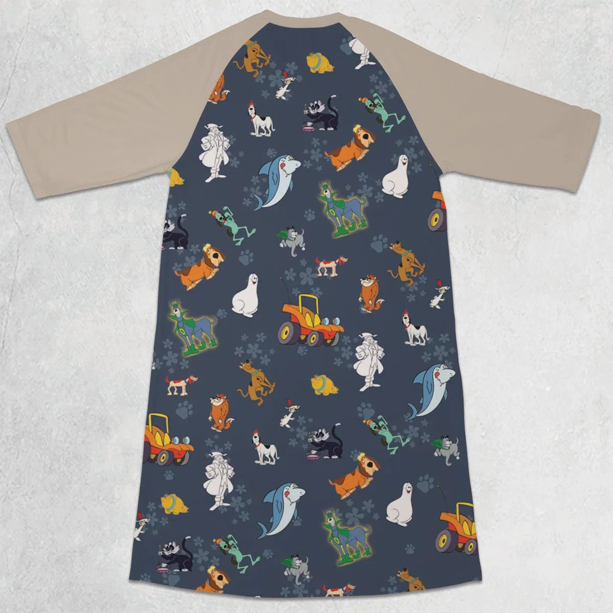 3/4 Sleeve Raglan Dress - 3ND2PSP5