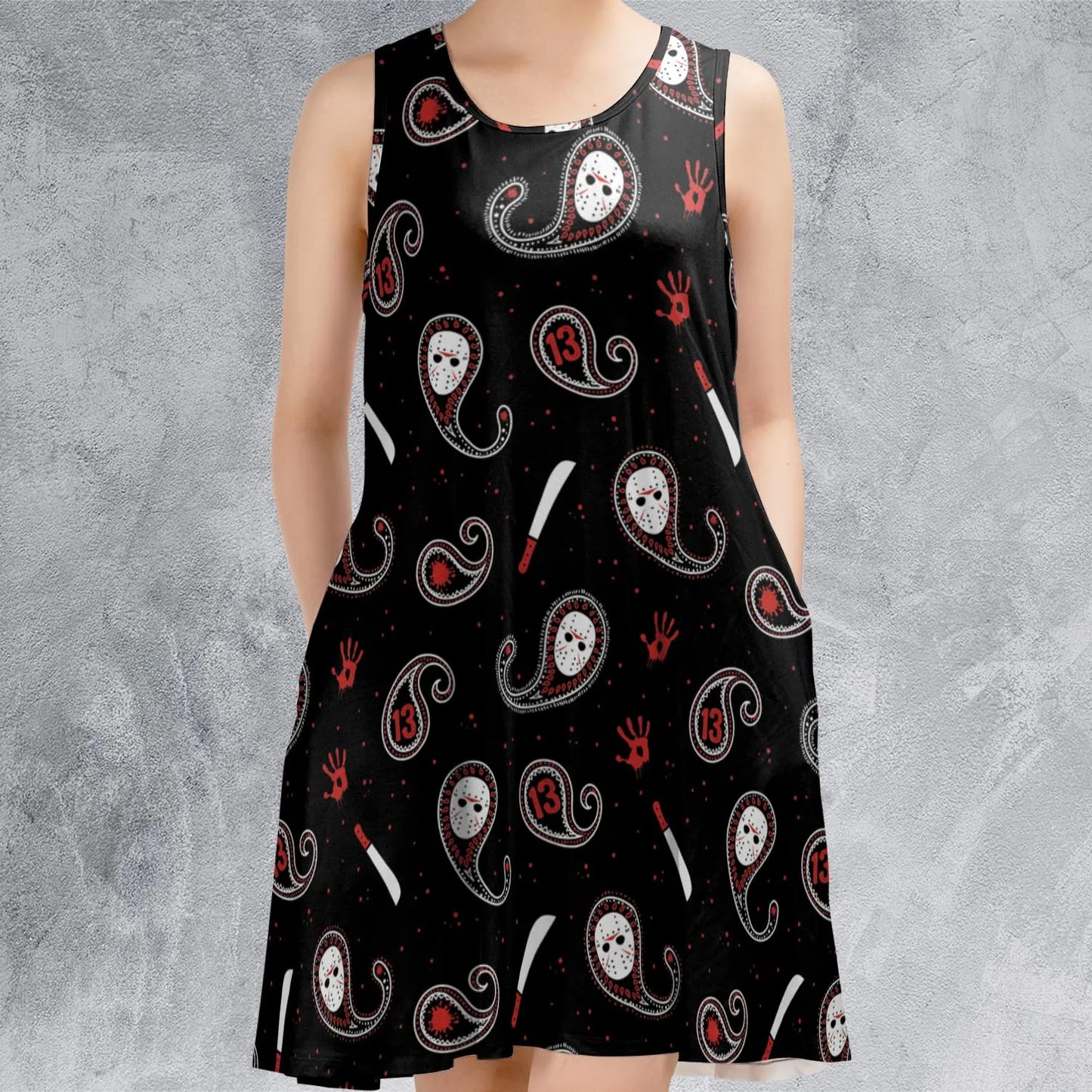 Sleeveless Dress - QM7BN2EK