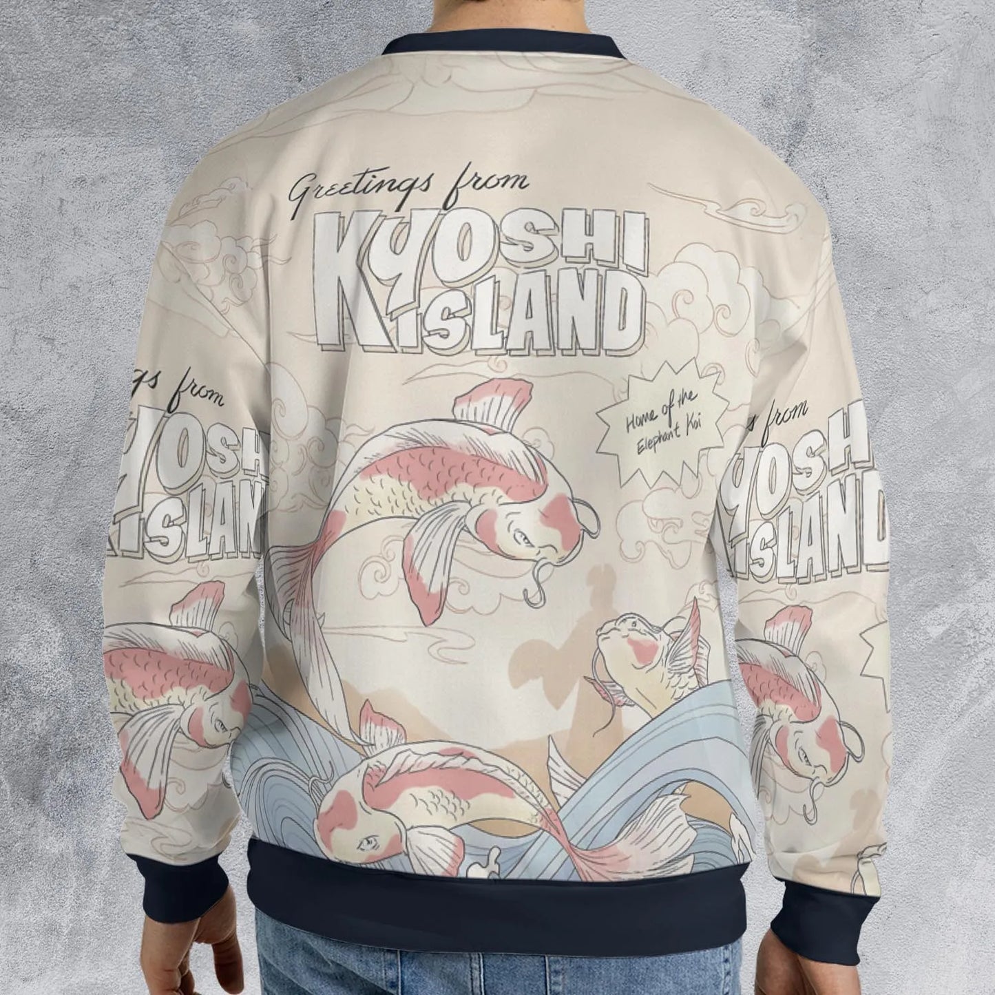 All-over Print Sweatshirt - TFNWQYCL