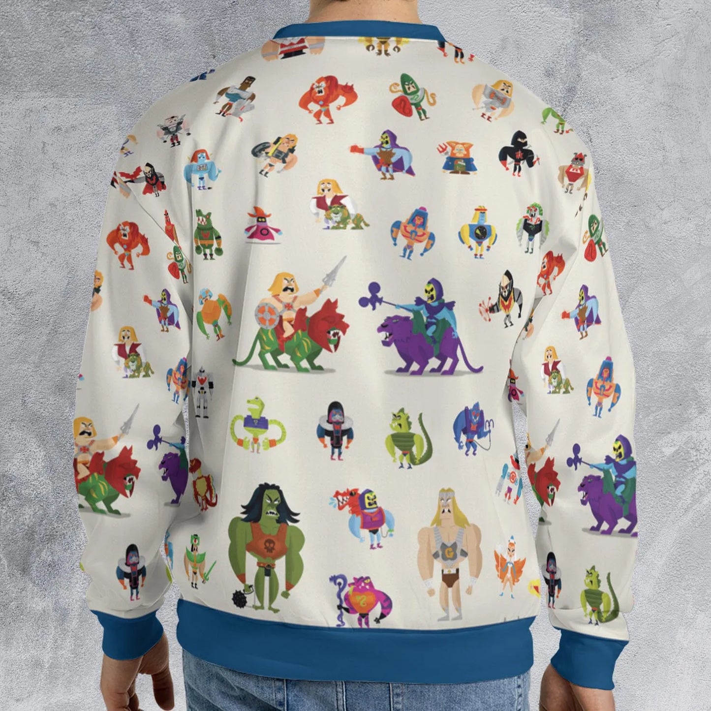 All-over Print Sweatshirt - VFKXYUYY