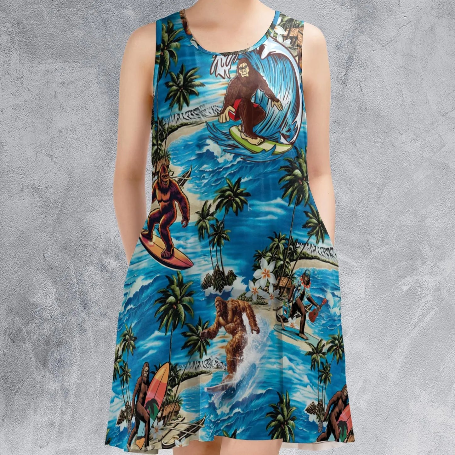 Sleeveless Dress - 7ZV93HCY