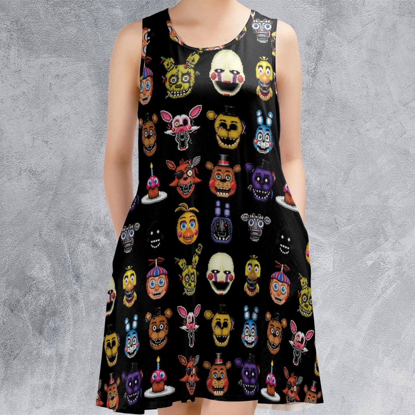 Sleeveless Dress - P1BU5UVN