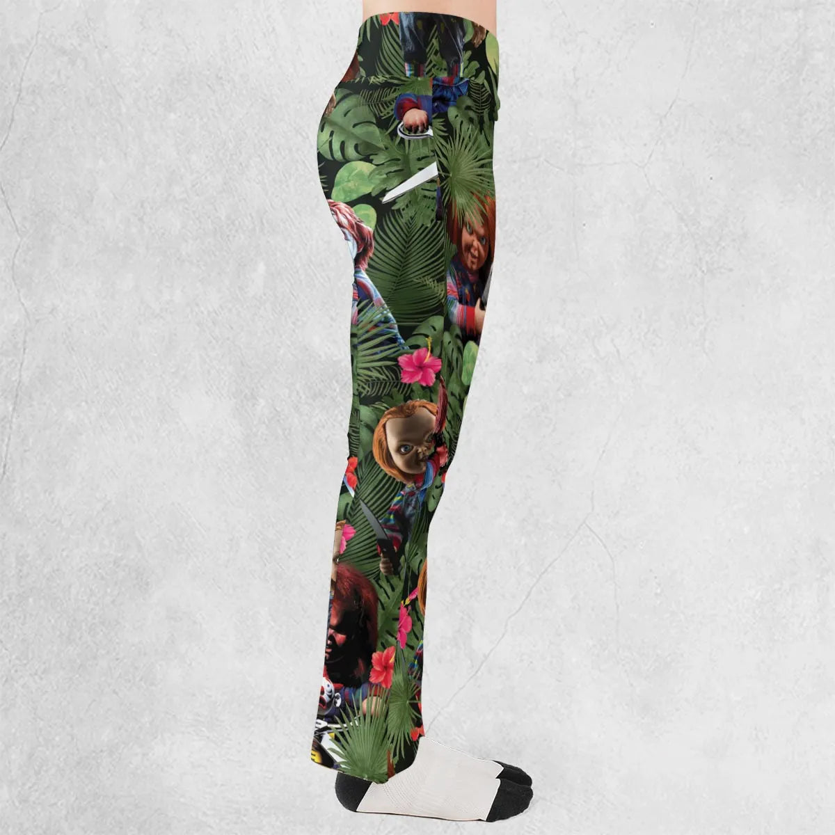 Flare Leggings - LFSN76RD