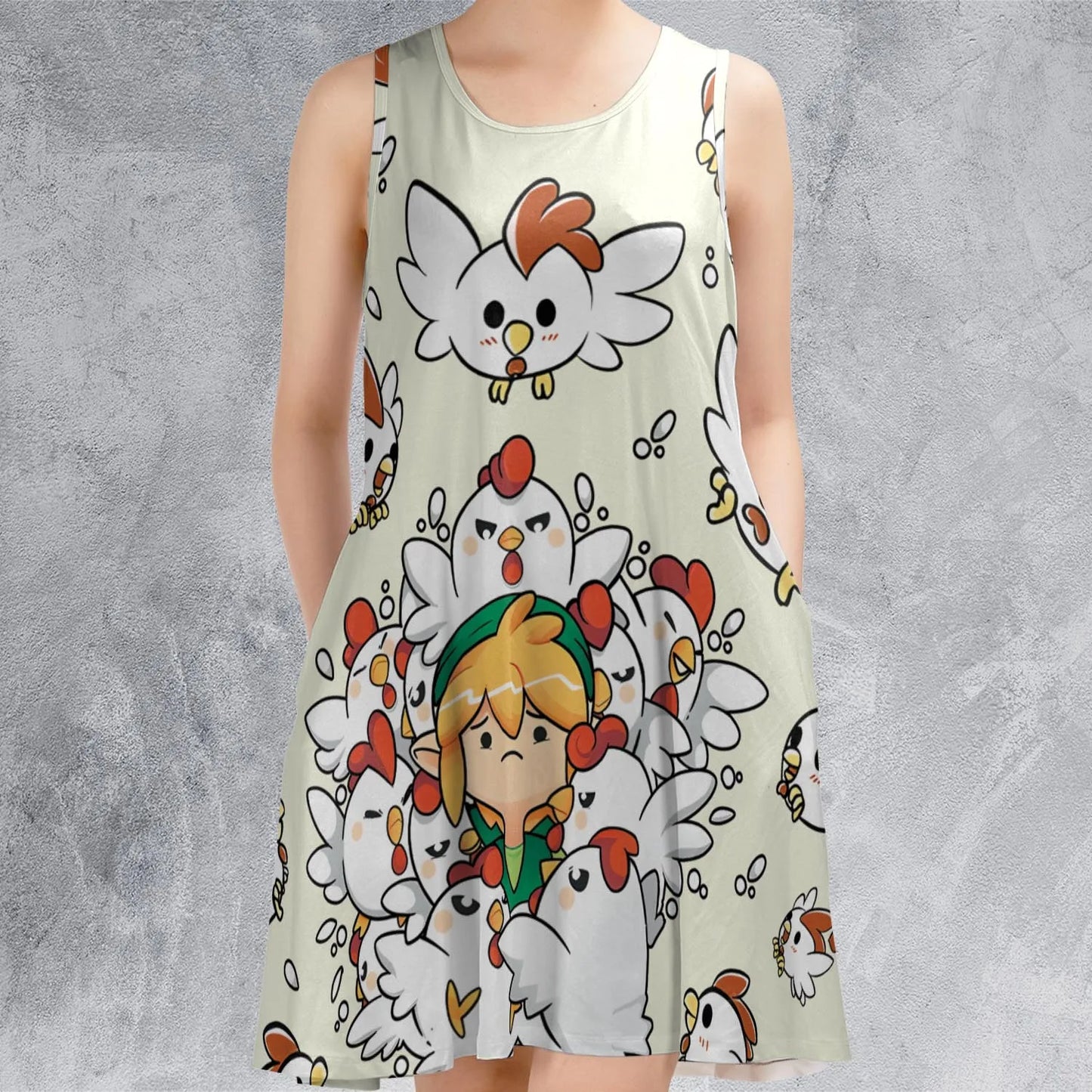 Sleeveless Dress - D3Z29BYH