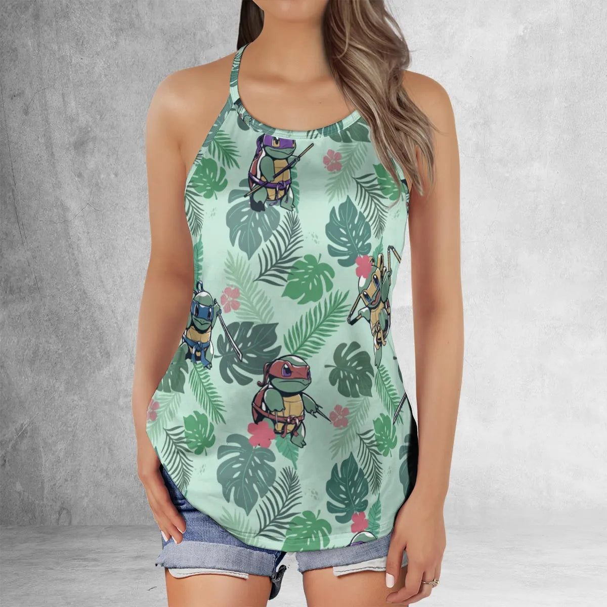 Criss Cross Tank Top - Z7GDSPK2