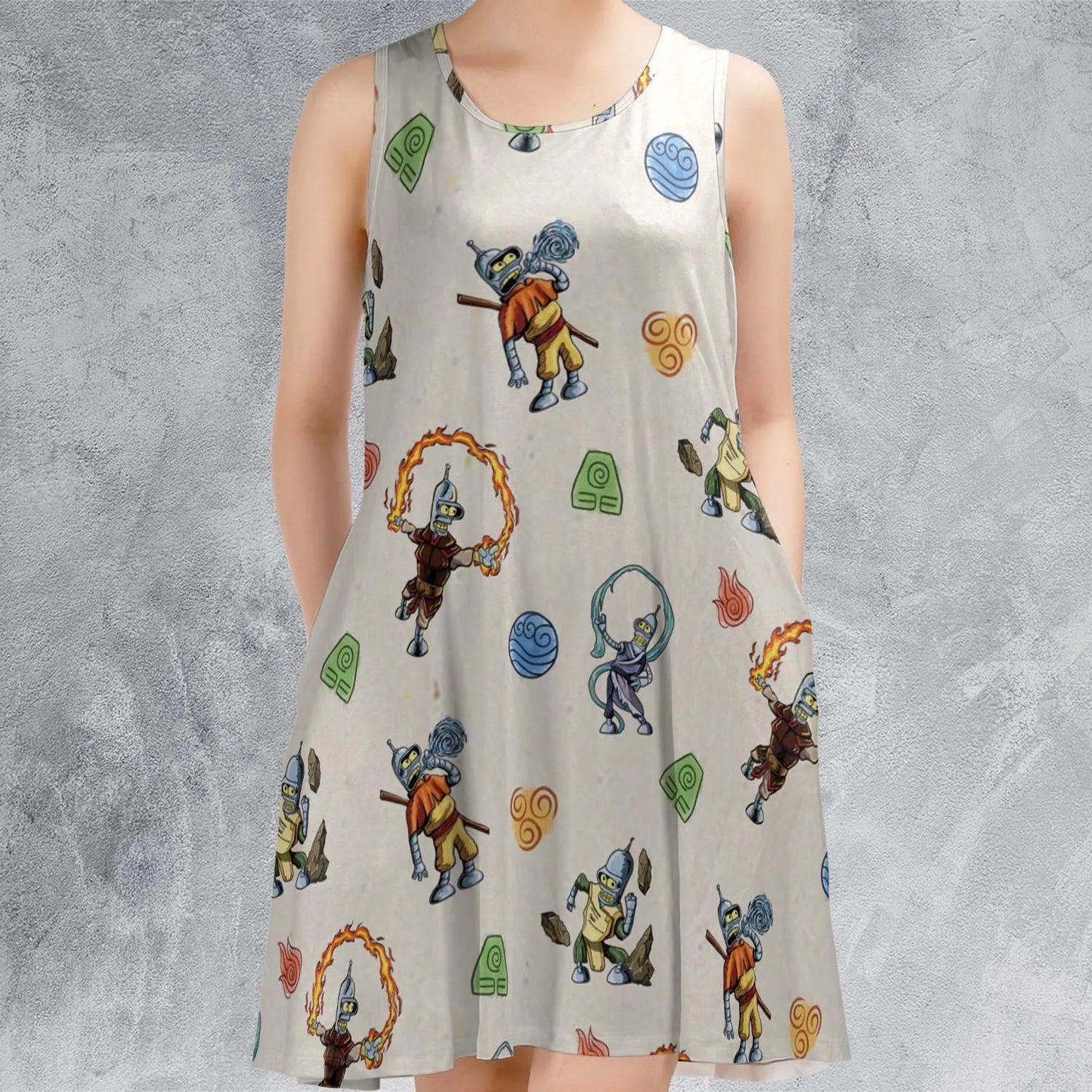 Sleeveless Dress - JV1B22X6