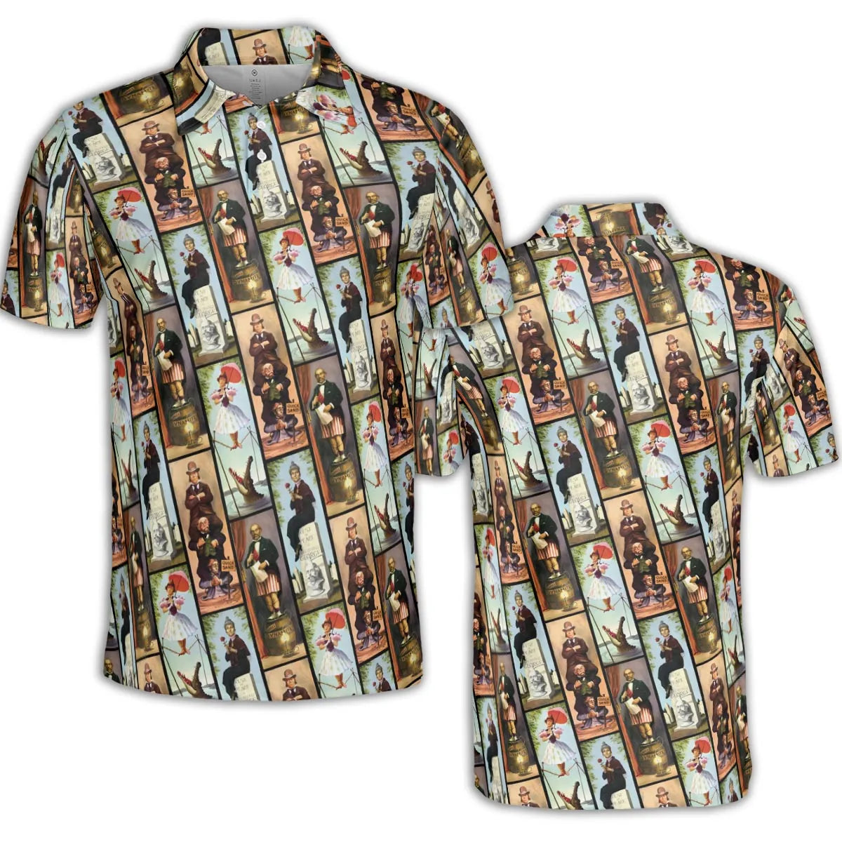 AOP Men/Women Polo Shirt - 7L591RPR