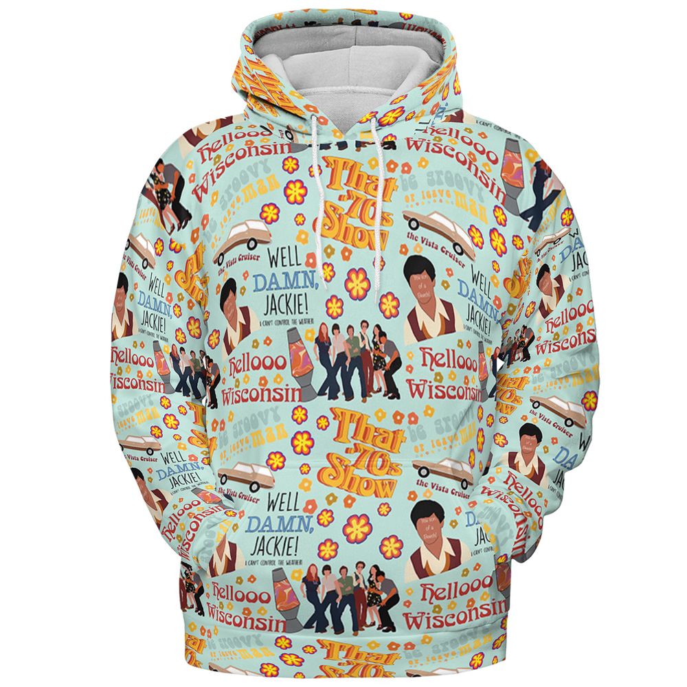 All-over Print Hoodie - HEEDEUU7 -  - 2