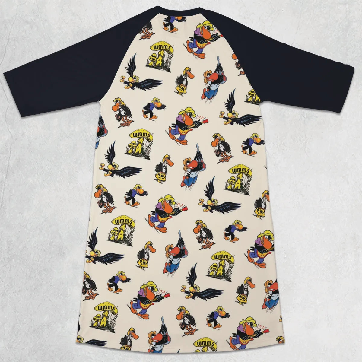 3/4 Sleeve Raglan Dress - M3UUQYHR