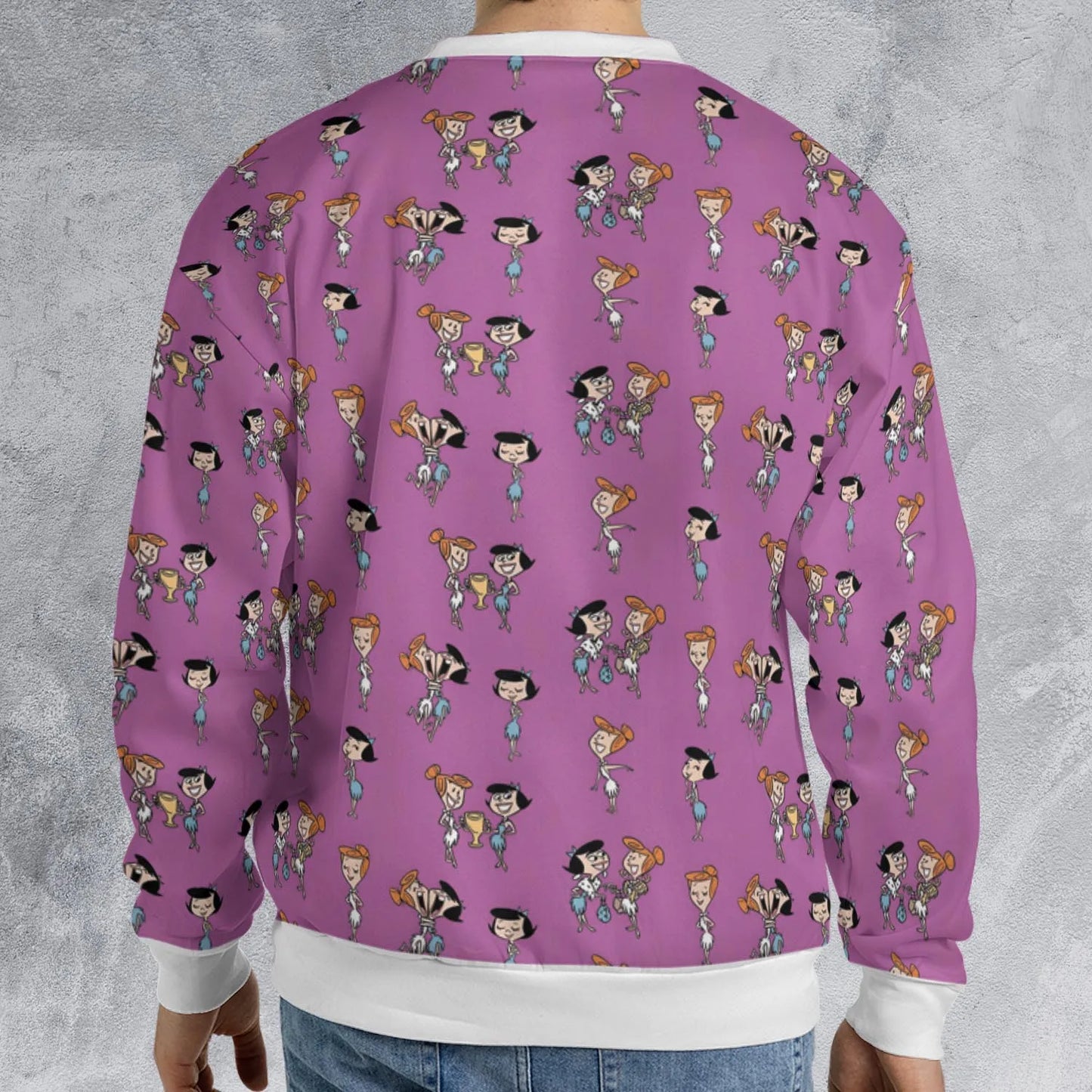 All-over Print Sweatshirt - 2TPB4ZUY