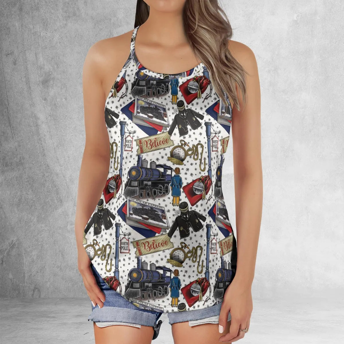 Criss Cross Tank Top - 26UKZXQJ